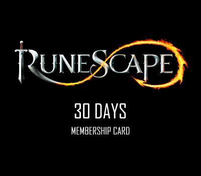 RuneScape 30-Day Prepaid Time Игровая карта EU