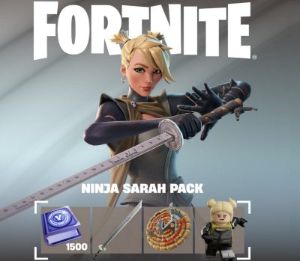 Fortnite - Ninja Sarah Pack DLC US XBOX One / Xbox Series X|S Ключ