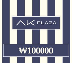 AK Plaza KRW 100000 Подарочная карта KR