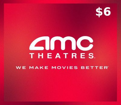 AMC Theatres $6 Подарочная карта US