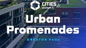 Cities: Skylines II - Creator Pack: Urban Promenades DLC PC Steam Ключ