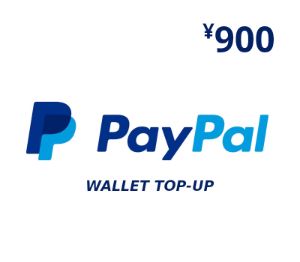 PayPal Wallet JPY 900 Top Up