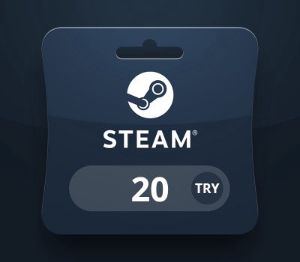 Steam Wallet TRY 20 Подарочная карта TR