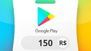 Google Play BRL 150 Подарочная карта BR