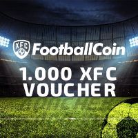 FootballCoin 1000 XFC Voucher