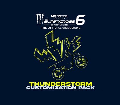 Monster Energy Supercross 6 - Thunderstorm Customization Pack DLC EU PS5 Ключ