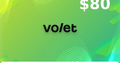 Rewarble Volet USD 80 Подарочная карта