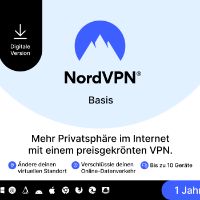 NordVPN Basic DE Ключ (1 Year / 10 Devices)