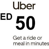 Uber AED 50 Voucher