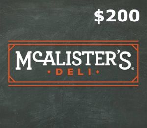 McAlisters $200 Подарочная карта US