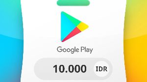 Google Play IDR 10000 Подарочная карта ID