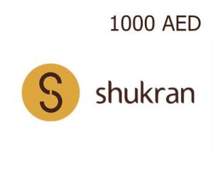 Shukran 1000 AED Подарочная карта AE