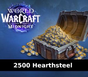 World of Warcraft: Midnight - 2500 Hearthsteel EU Battle.net Альтергифт