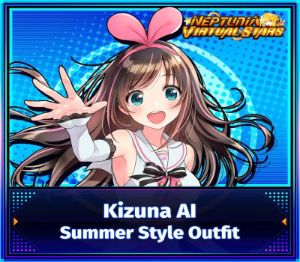 Neptunia Virtual Stars - Kizuna AI: Summer Style Outfit DLC PC Steam Ключ