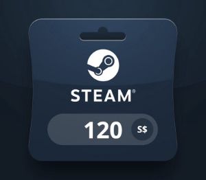 Steam Wallet SGD 120 Подарочная карта SG