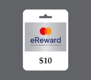 Prepaid Mastercard eReward USD 10 Подарочная карта US