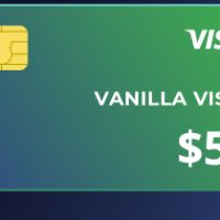 Vanilla VISA $5 US