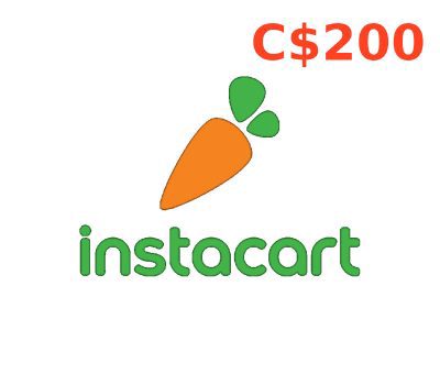 Instacart CAD 200 Gift Card CA