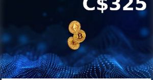 Rewarble Crypto CAD 325 Подарочная карта