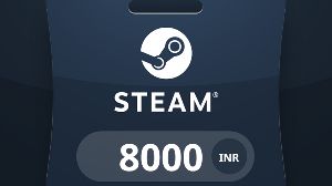 Steam Карта пополнения ₹8000 INR Код активации