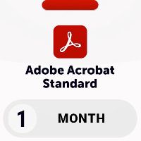 Adobe Acrobat Standard - 1 мес. подписка Ключ RoW