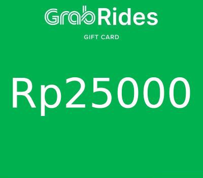 Grab Rides IDR 25000 Подарочная карта ID