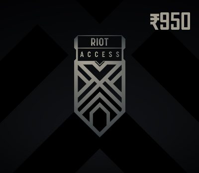Riot Access INR 950 Code IN