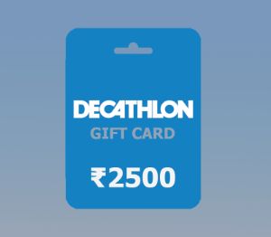 Decathlon INR 2500 Подарочная карта IN