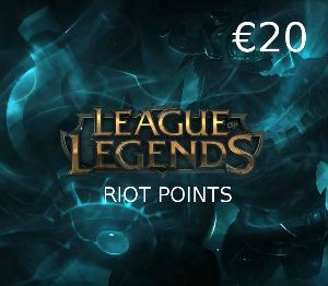 League of Legends 20 EUR Предоплаченная RP карта DE