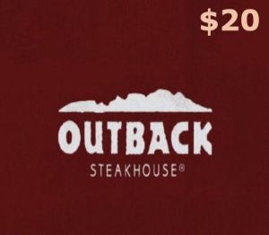 Outback Steakhouse $20 Подарочная карта US