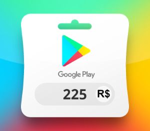 Google Play BRL 225 Gift Card BR