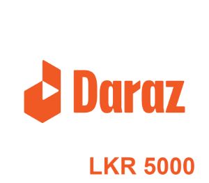 Daraz LKR 5000 Подарочная карта LK