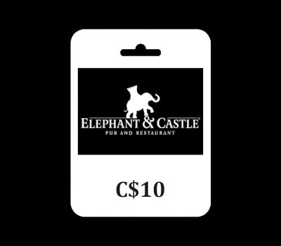 Elephant & Castle CAD 10 Подарочная карта CA