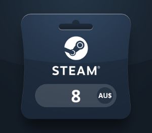Steam Wallet AUD 8 Подарочная карта AU