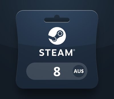 Steam Wallet AUD 8 Подарочная карта AU