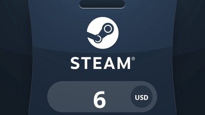 Steam Wallet USD 6 Подарочная карта TR