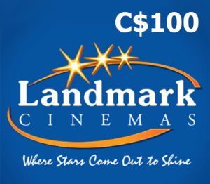 Landmark Cinemas CAD 100 Подарочная карта CA