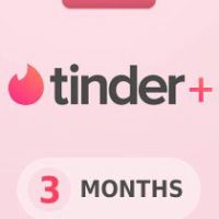 Tinder Plus - 3-мес. подписка Ключ NZ