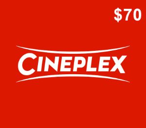 Cineplex $70 Подарочная карта CA