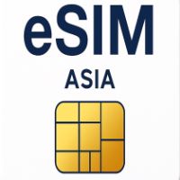 eSIMs 3 GB Data Mobile ASIA (valid for 30 Days)