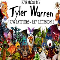 RPG Maker MV - Tyler Warren RPG Battlers: RTP Redesign 1 DLC EN Language Only EU Steam Ключ