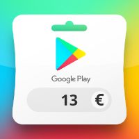 Google Play EUR 13 Подарочная карта FR