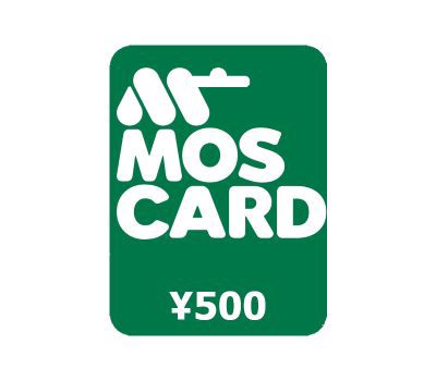 Mos Карта JPY 500 Подарочная карта JPY
