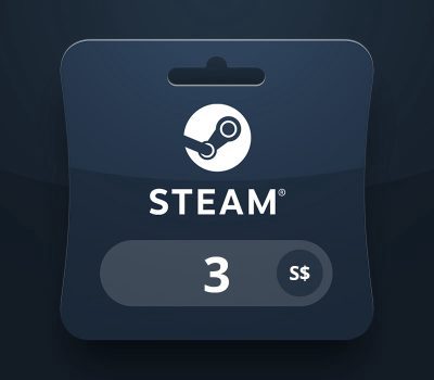 Steam Wallet SGD 3 Подарочная карта SG