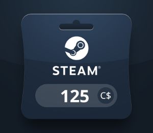 Steam Wallet CAD 125 Подарочная карта CA