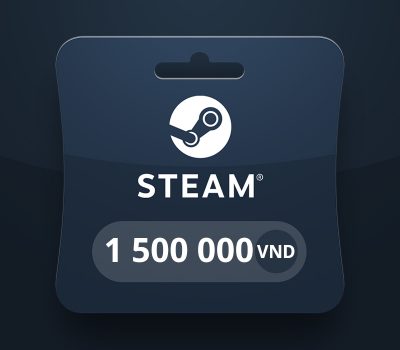 Steam Wallet VND 1 500 000 Подарочная карта