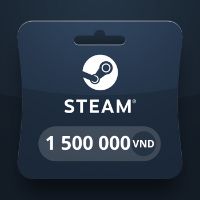 Steam Wallet VND 1 500 000 Подарочная карта