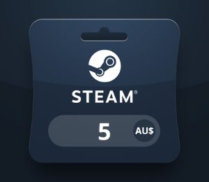 Steam Wallet AUD 5 Подарочная карта AU