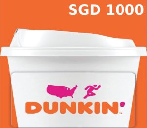 Dunkin Donuts SGD 1000 Подарочная карта SG