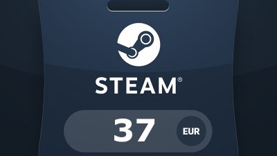 Steam Карта пополнения €37 EU Код активации
